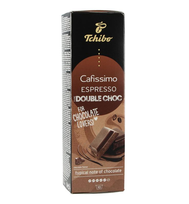 Kawa kapsułki Tchibo Cafissimo Espresso Double Chocolate (10 kapsułek)