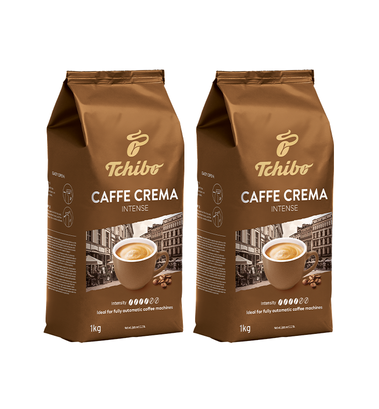 Kawa ziarnista Tchibo Caffé Crema Intense 2x1kg