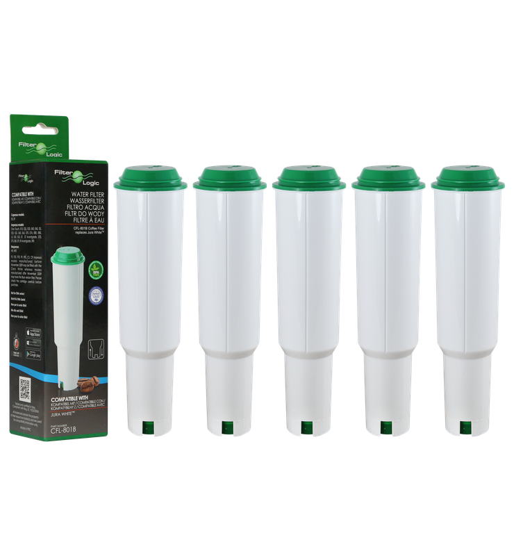 Filtr wody FilterLogic CFL-801B do ekspresów ciśnieniowych 4+1 GRATIS (5 szt.)
