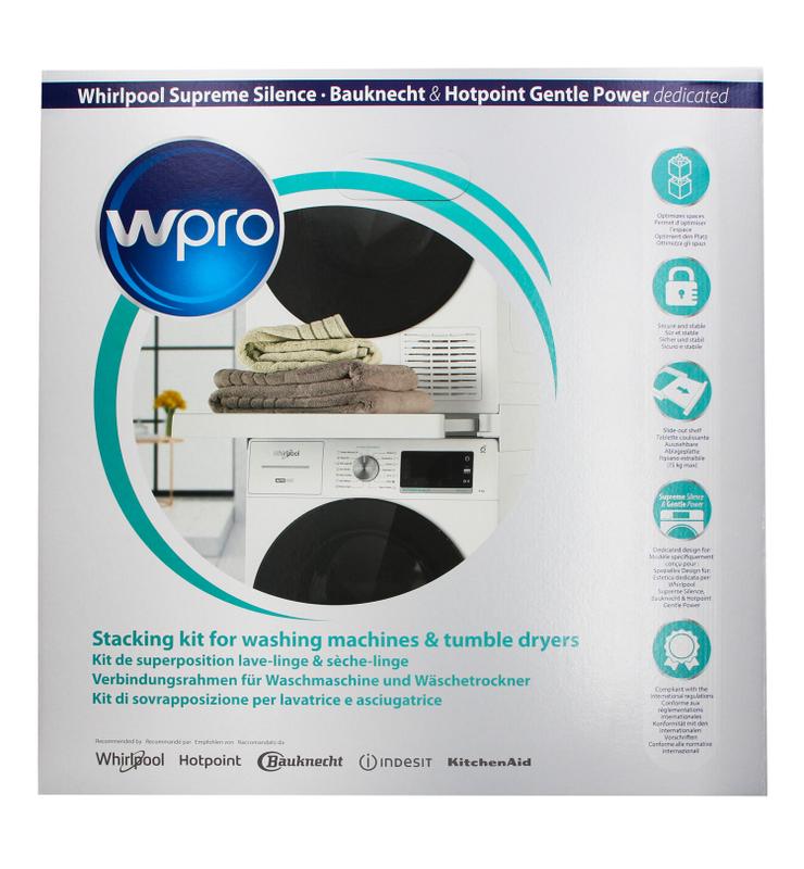 Łącznik pralki z suszarką z półką Whirlpool SKD500 488000728127