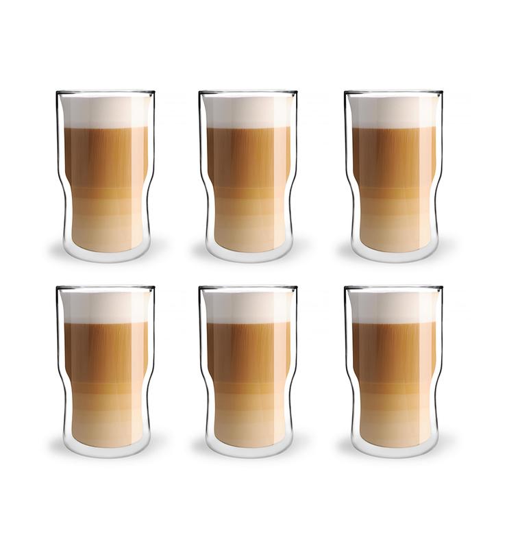 Szklanki termiczne do kawy i herbaty Vialli Design Bolla 350ml (6szt.) 27558