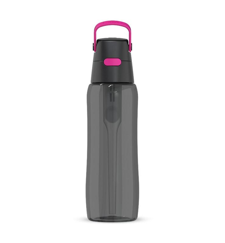 Butelka Dafi SOLID 0,7L z wkładem filtrującym LASEROWA (flamingowa / różowa)