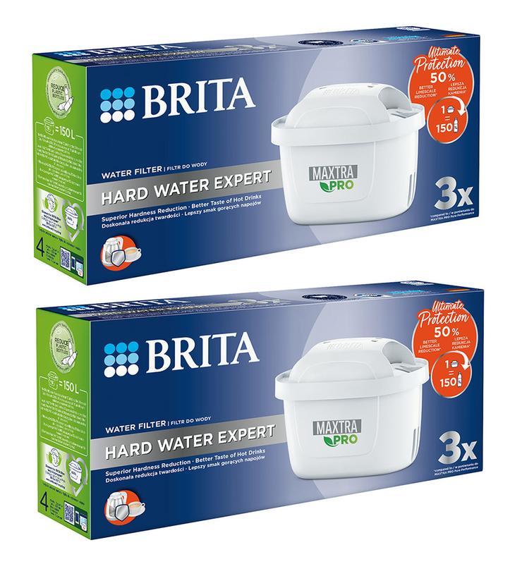 Filtr wody wkład do dzbanka Brita Maxtra+ Hard Water Expert 2x3szt.