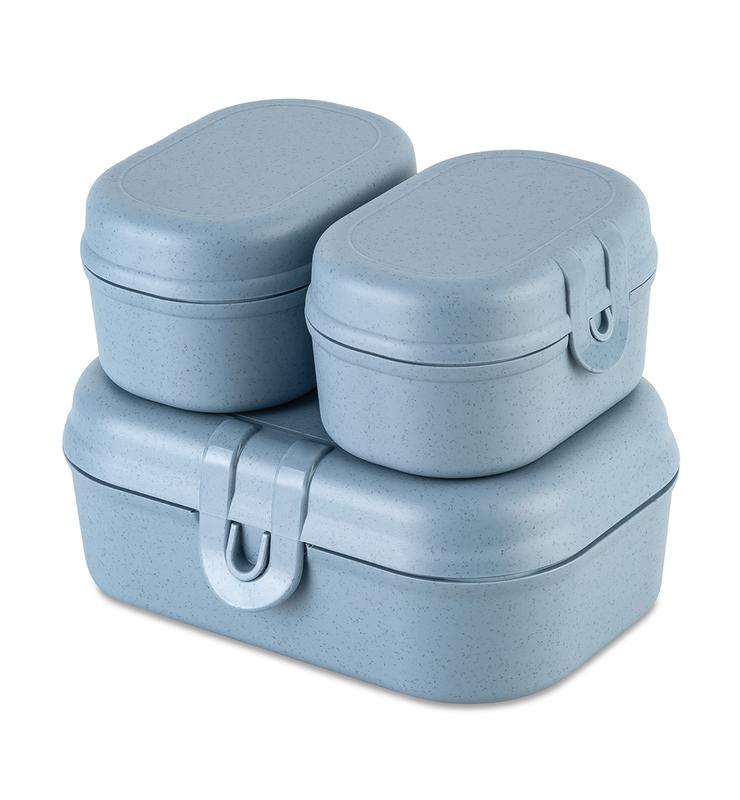 Lunchbox zestaw Koziol PASCAL READY MINI 7151716 (niebieski)