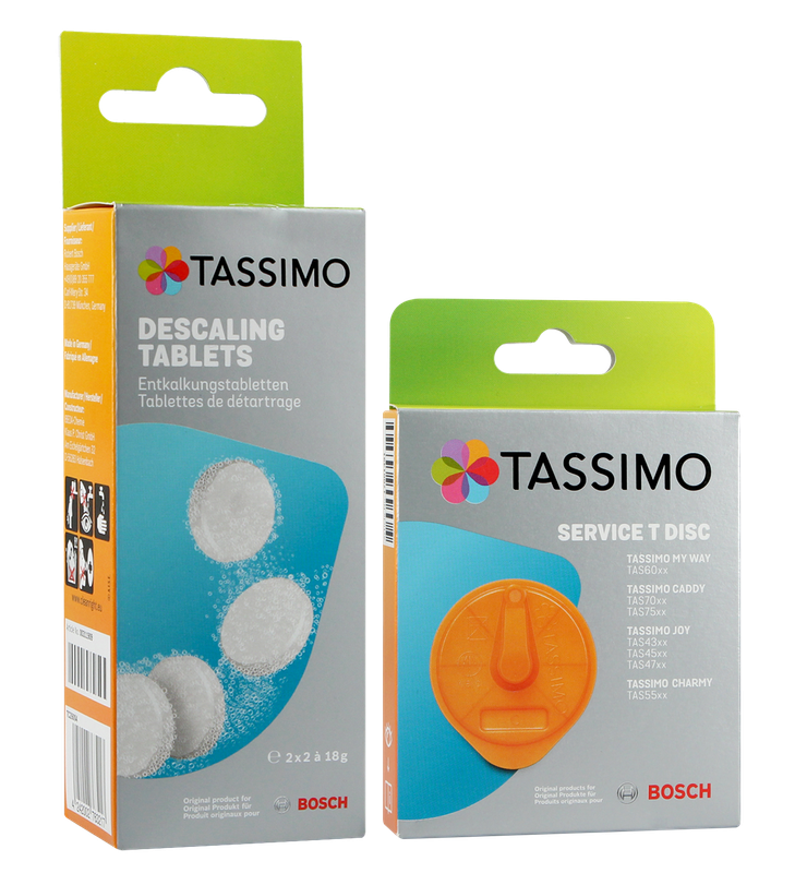 Dysk czyszczący Tassimo Bosch T-disk 576837 + tabletki odkamieniające 311530 TCZ6004