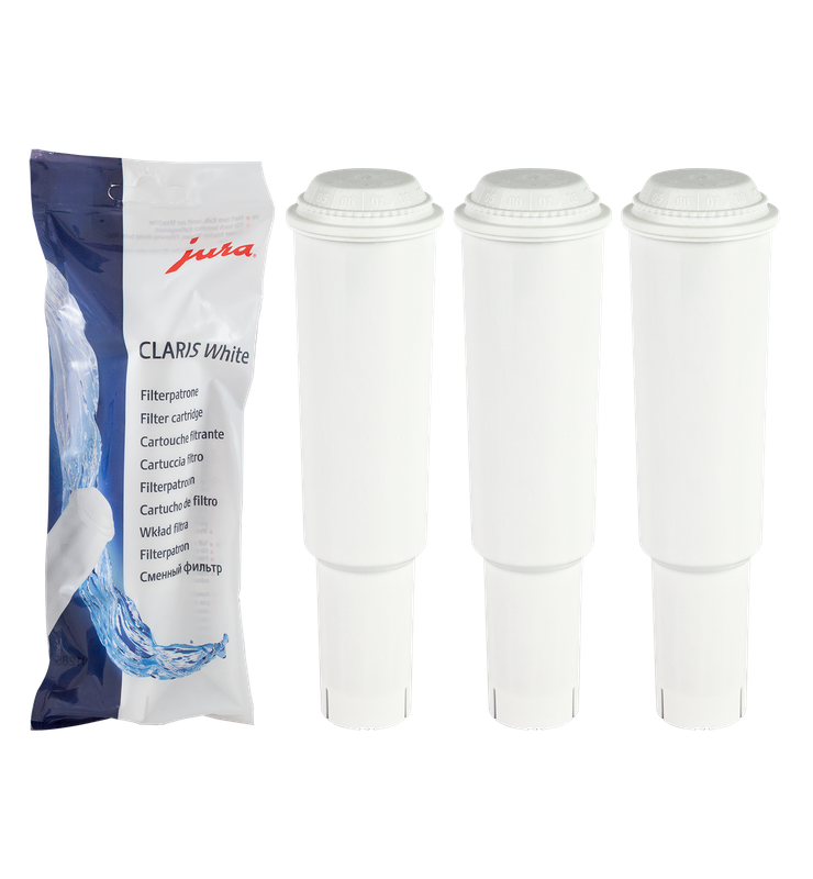 Filtr wody do ekspresu Jura White 60209 (3szt.)