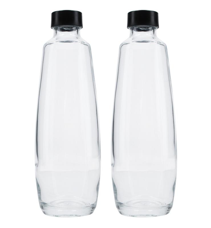 Zestaw butelek do saturatora SodaStream 2x1L (szklane karafki)