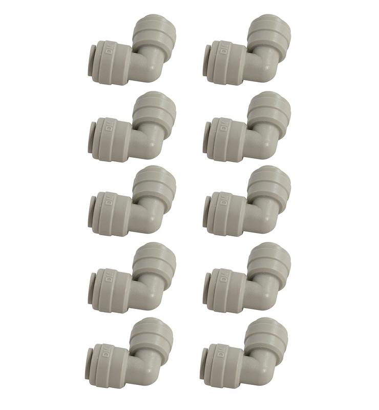 Kolanko łączące wężyk DMfit AEU0404 (1/4" tube x 1/4" tube) 10szt.