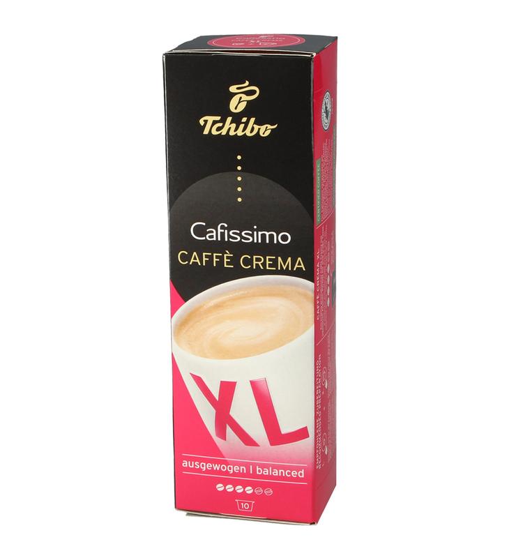 Kawa kapsułki Tchibo Cafissimo Crema XL 10 kapsułek - edycja WAKE UP