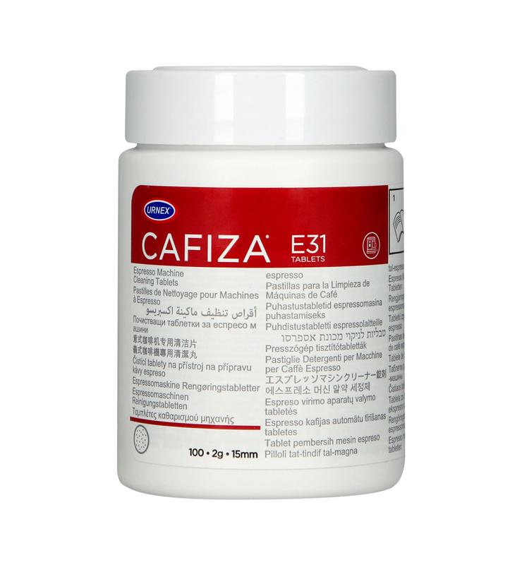 Tabletki czyszczące do ekspresu Urnex Cafiza E31 100x2g 15mm
