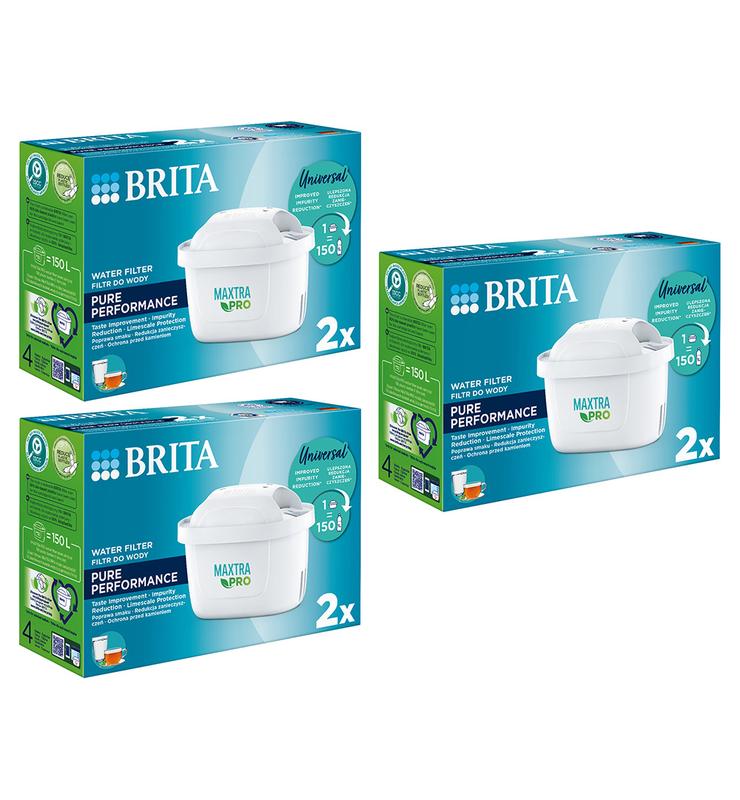 Filtr wody wkład do dzbanka Brita Maxtra+ Pure Performance 3x2szt.