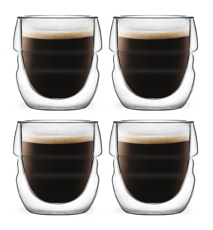 Szklanki termiczne do kawy espresso Vialli Design SFERICO 70ml (4szt.) 27947