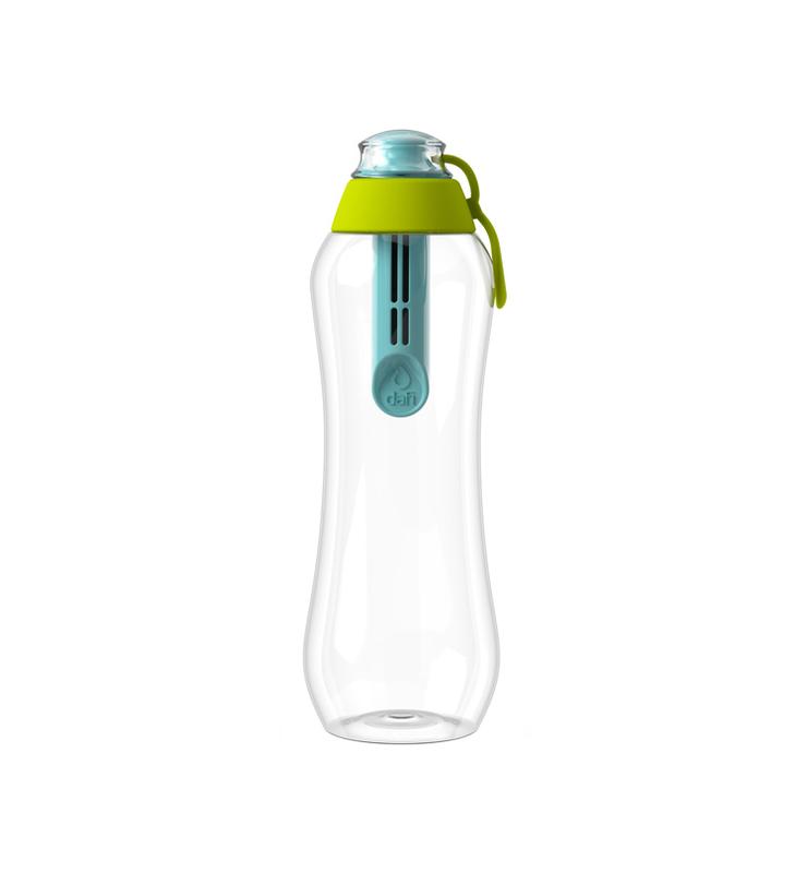 Butelka filtrująca DAFI 0,5L +1 filtr w zestawie - Limitowana Edycja (mięta / limonka)