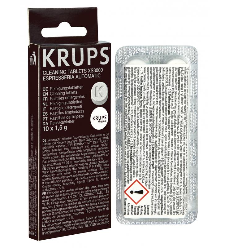 Tabletki czyszczące do ekspresu Krups XS3000 (10 szt.)