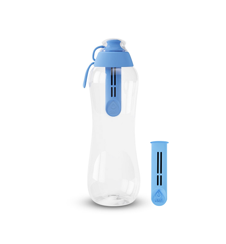 Butelka filtrująca DAFI 0,5L +2 (niebieska)