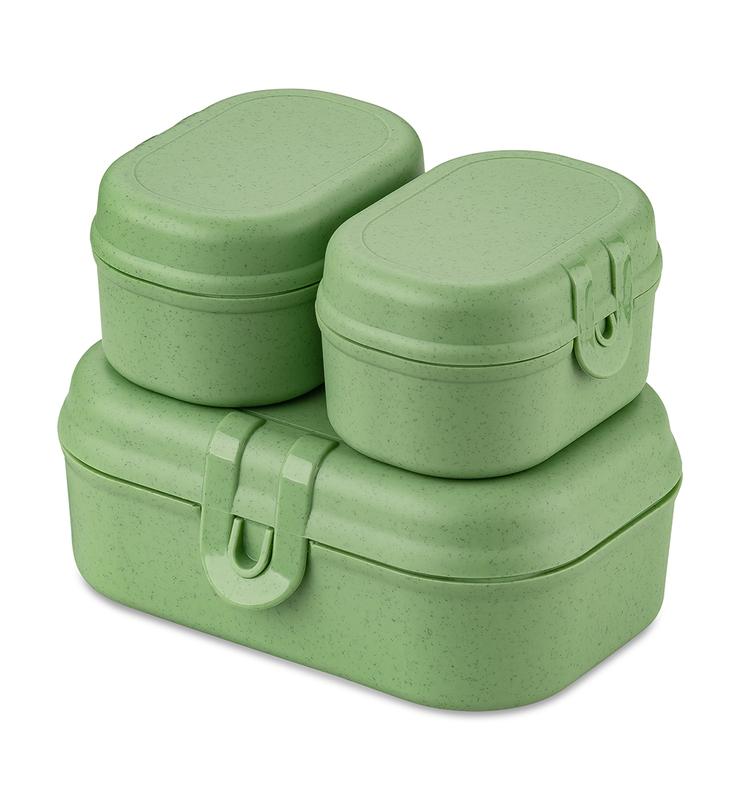 Lunchbox zestaw Koziol PASCAL READY MINI 7151703 (zielony)