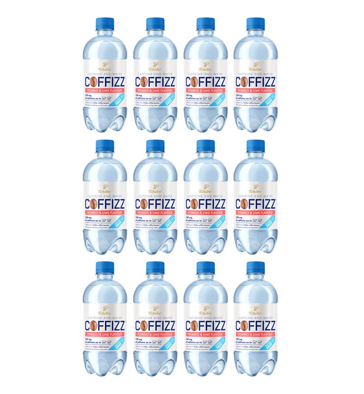 Napój z kofeiną woda smakowa Tchibo Coffizz Pomelo & Lime Flavour 500ml (12szt.)