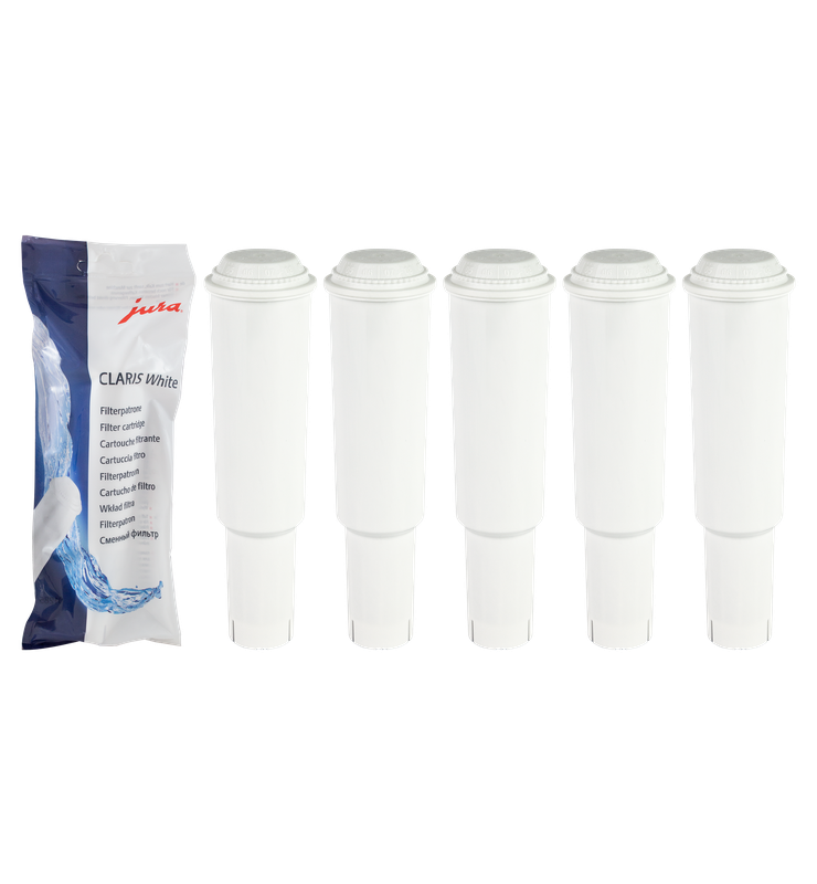 Filtr wody do ekspresu Jura White 60209 (5szt.)