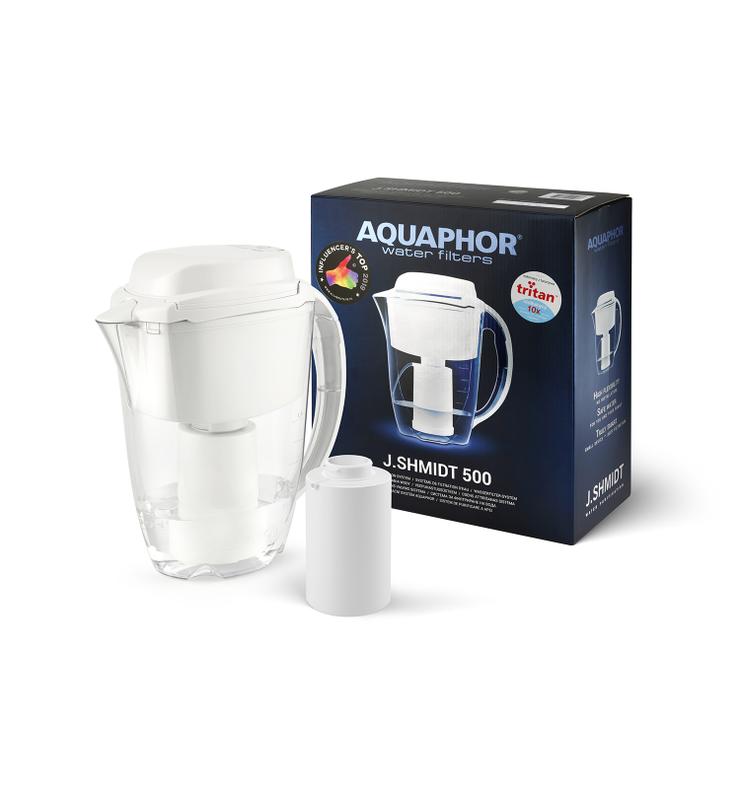 Dzbanek filtrujący wodę Aquaphor J.Shmidt 500 (biały)