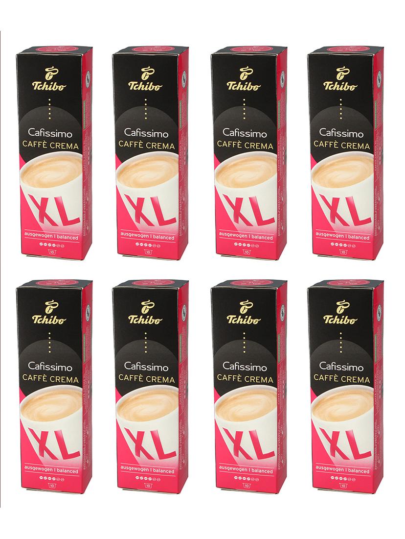 Kawa kapsułki Tchibo Cafissimo Crema XL 80 kapsułek - edycja WAKE UP