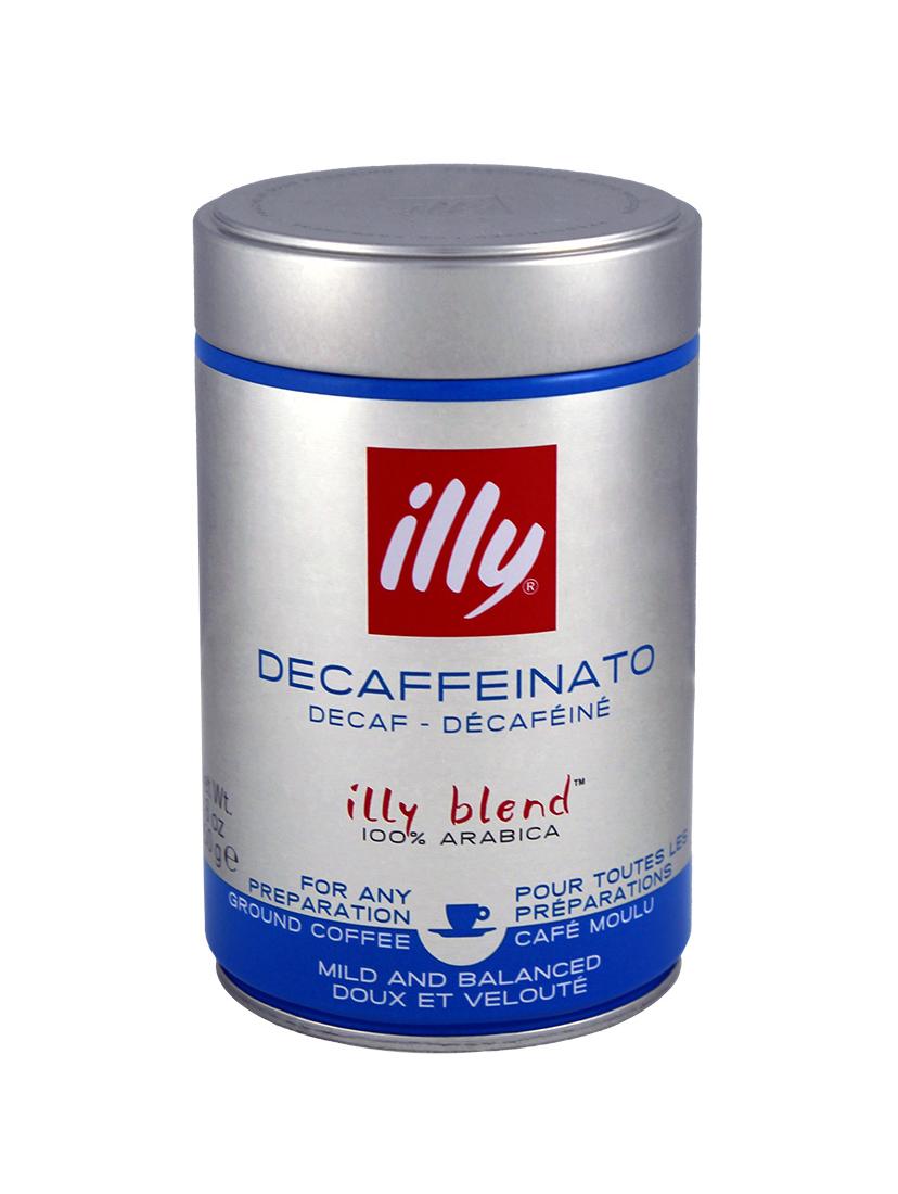 Kawa mielona w puszce Illy bezkofeinowa 250g (6szt.)