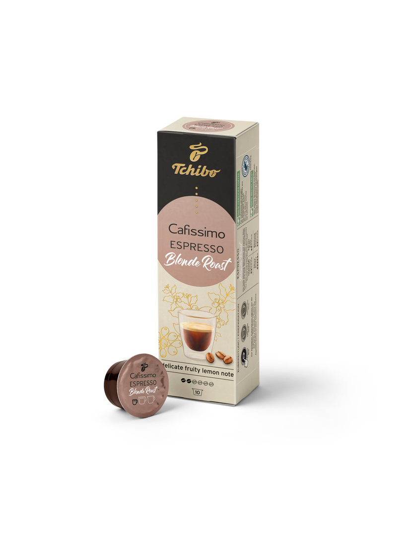 Kawa kapsułki Tchibo Cafissimo Espresso Blonde Roast (10 kapsułek)