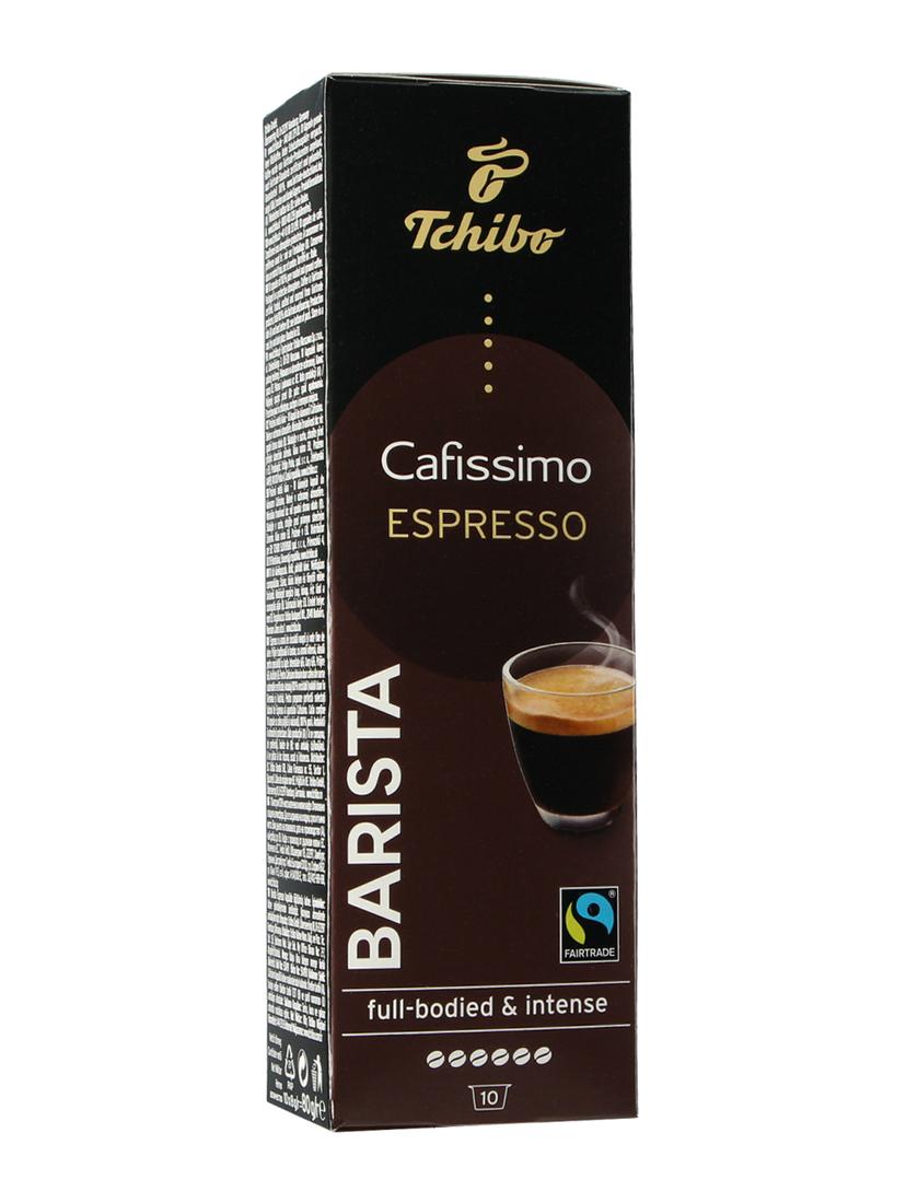 Kawa kapsułki Tchibo Cafissimo Barista Espresso 80szt. + stojak w zestawie