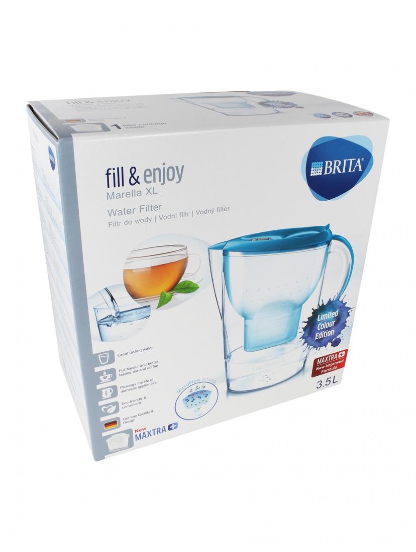 Dzbanek filtrujący Brita Marella XL +2 filtry Maxtra Plus (morski błękit) Limited Edition