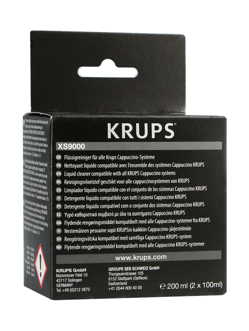 Zestaw do konserwacji ekspresu Krups (filtr FilterLogic CFL-701B + środek do czyszczenia XS9000)