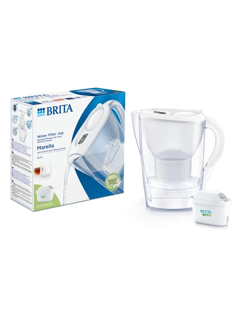 Dzbanek filtrujący Brita Marella Cool +1 filtr Maxtra PRO Pure Performance (biały)