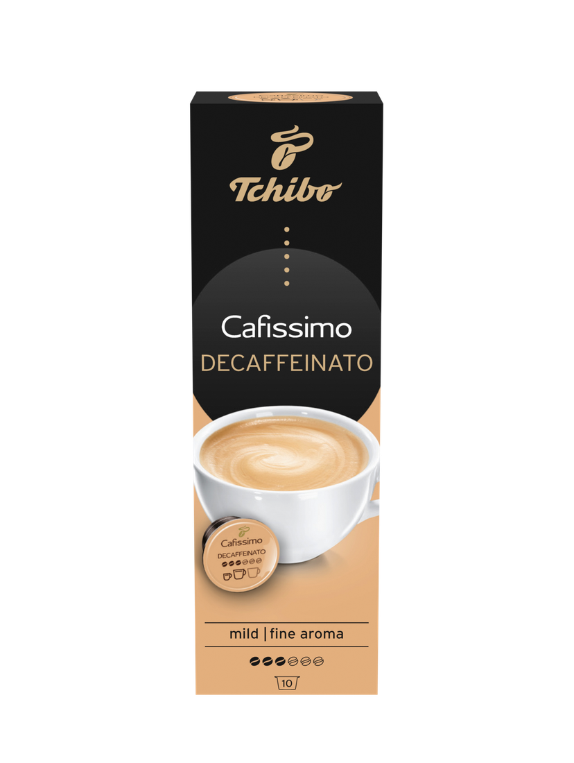 Kawa kapsułki Tchibo Cafissimo Decaffeinated 10 kaps. v2