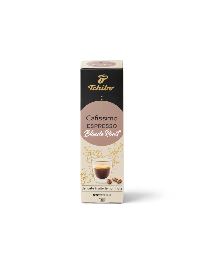 Kawa kapsułki Tchibo Cafissimo Espresso Blonde Roast (10 kapsułek)