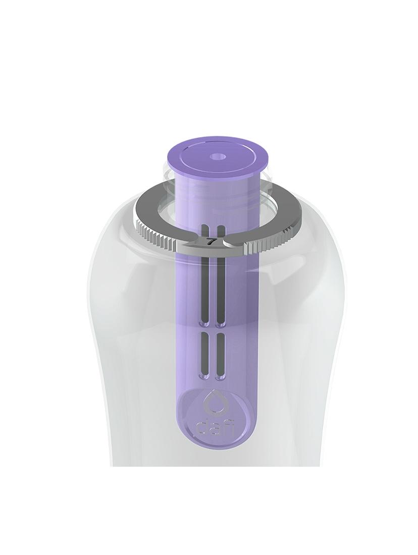 Butelka filtrująca DAFI 0,5L +3 filtry (lawenda)