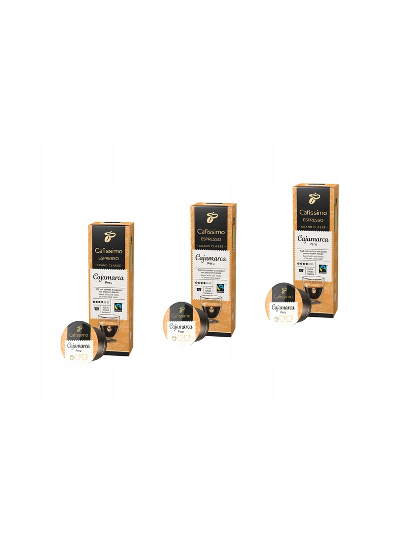 Kawa kapsułki Tchibo Cafissimo Espresso Cajamarca Peru 3x10 kaps.