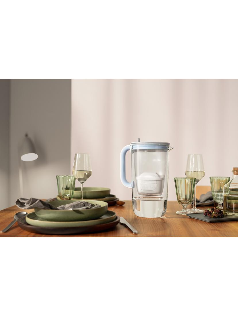 Dzbanek filtrujący Brita Glass +1 filtr Maxtra PRO Pure Performance (niebieski)