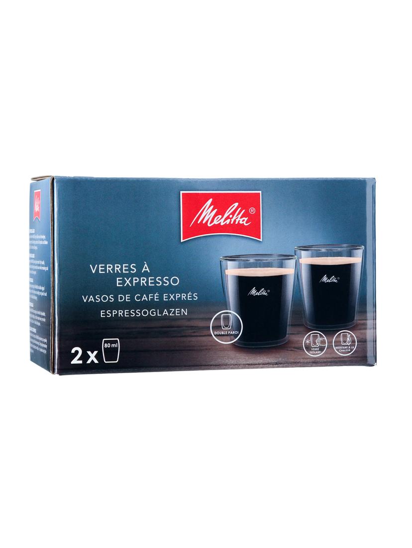 Szklanki termiczne do kawy espresso Melitta 80ml (2szt.)