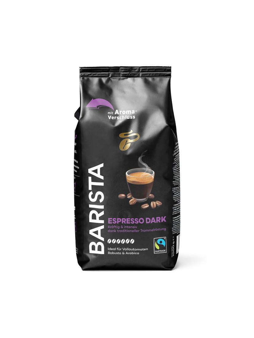 Kawa ziarnista Tchibo Barista Espresso Dark 3kg + szklanki termiczne do latte z uchem FilterLogic CFL-675B w zestawie