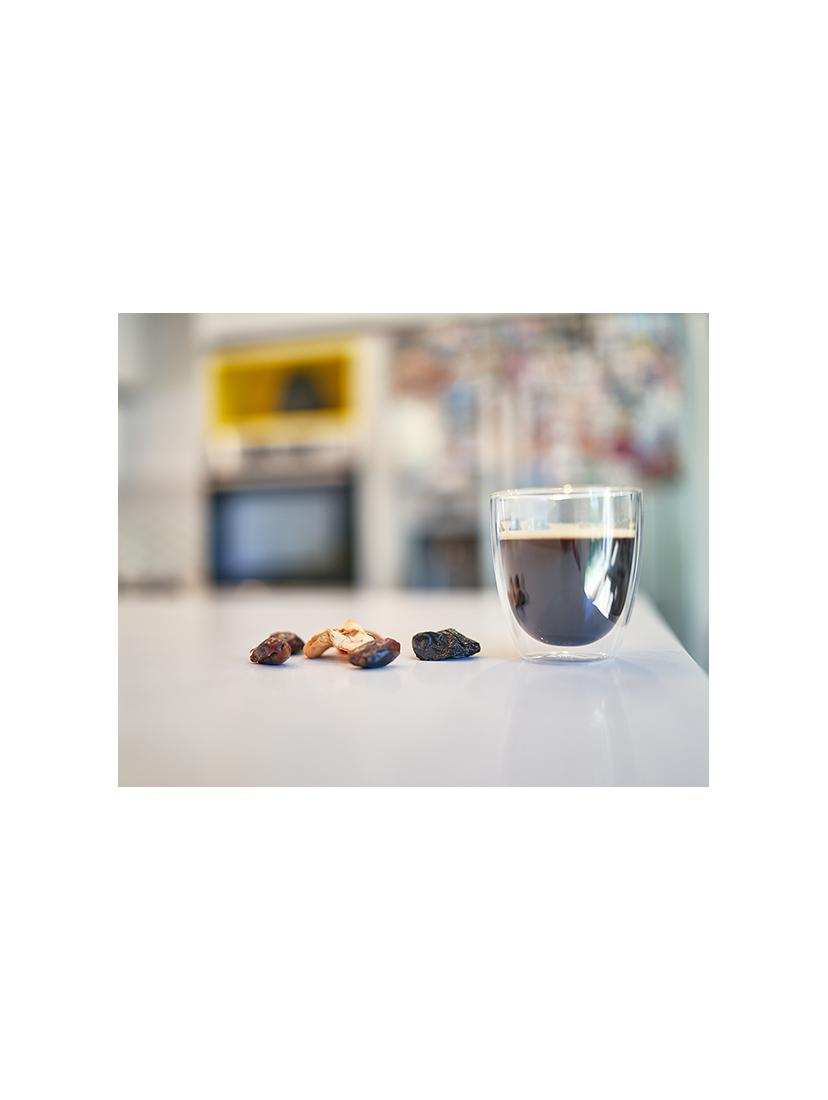 Kawa ziarnista Tchibo Exclusive Medium Roast 4kg + szklanki termiczne do cappuccino FilterLogic CFL-660 w zestawie