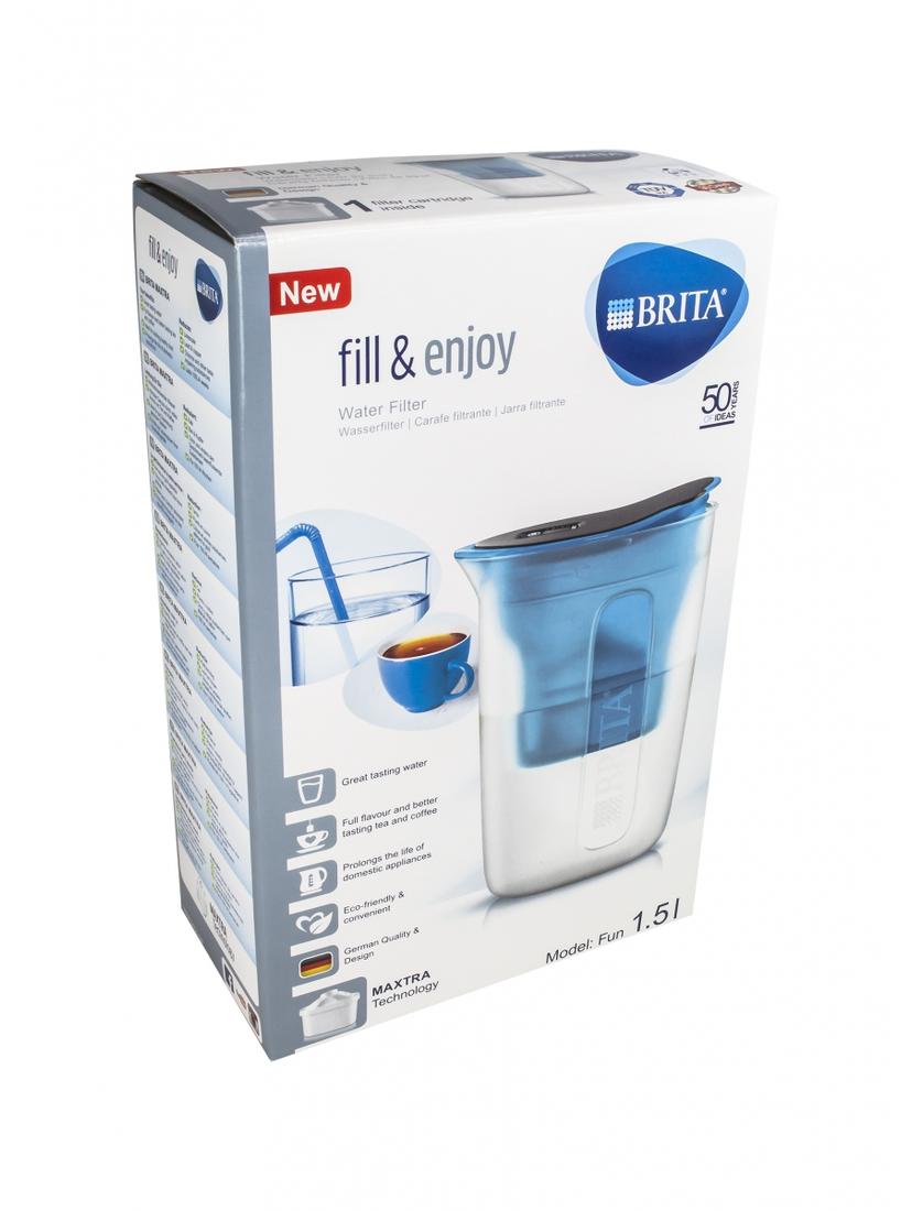 Dzbanek filtrujący Brita FUN +1 filtr Maxtra (niebieski)