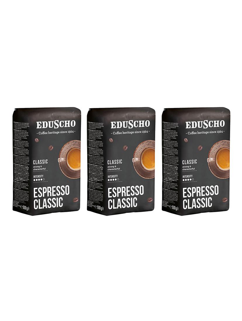 Kawa ziarnista Eduscho Espresso Classic 3x500g