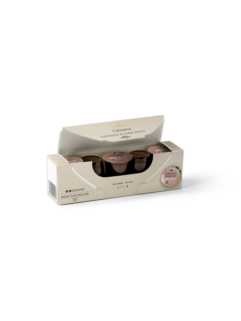 Kawa kapsułki Tchibo Cafissimo Espresso Blonde Roast (10 kapsułek)