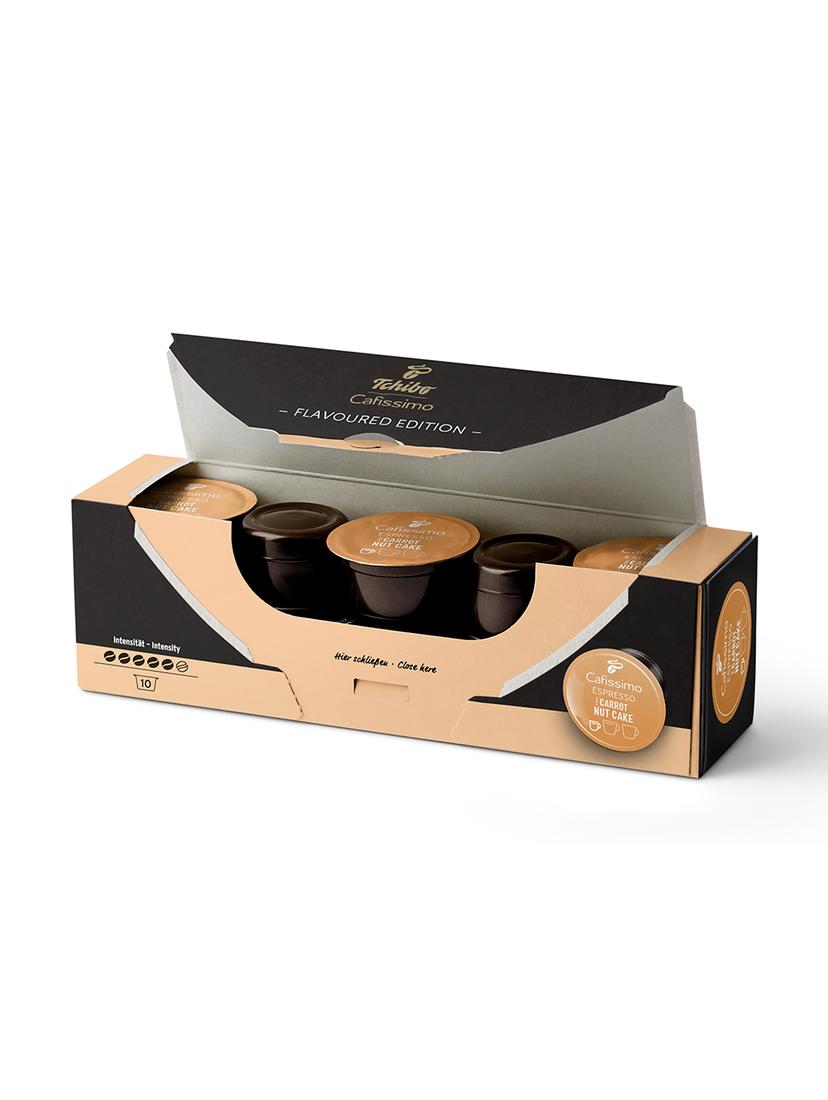 Kawa kapsułki Tchibo Cafissimo Espresso Nut Carrot Cake 10 kaps.