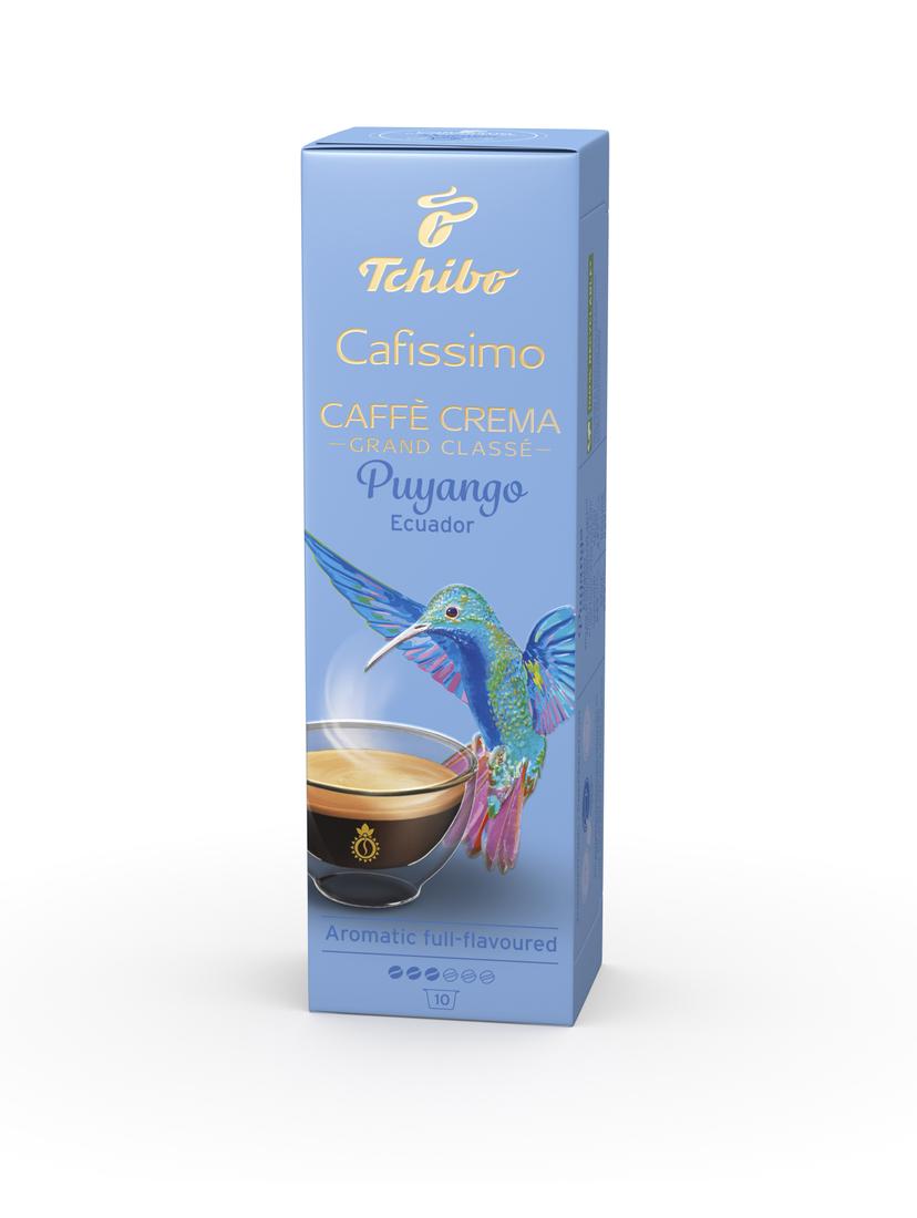 Kawa kapsułki Tchibo Cafissimo Crema  Puyango Ecuador Grand Classe 10 kaps. (sezonowa)