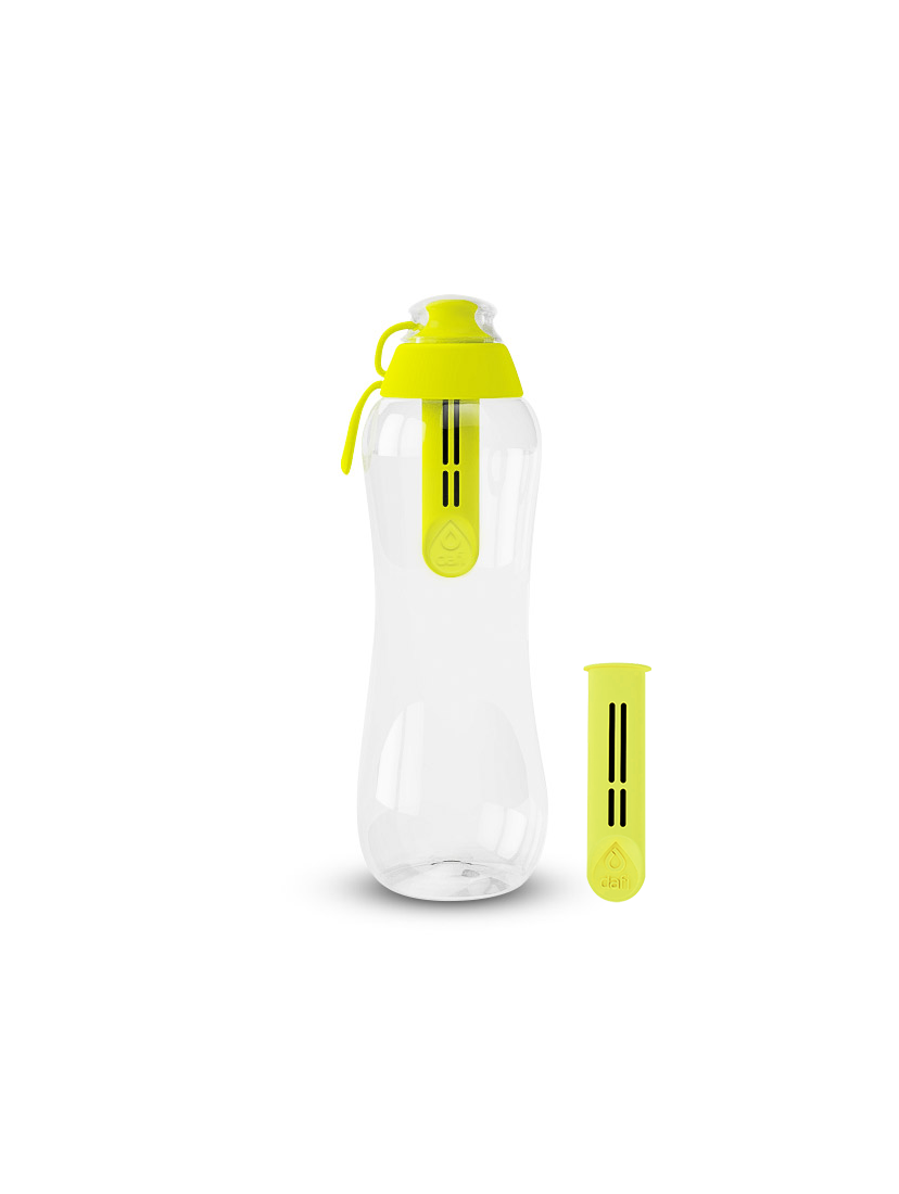 Butelka filtrująca DAFI 0,5L +2 (cytrynowy)