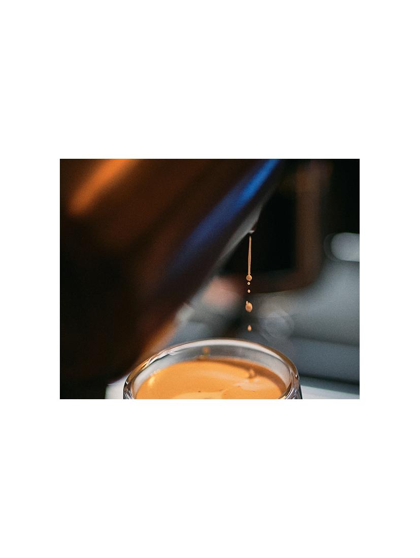 Kawa ziarnista Tchibo Exclusive 4kg + szklanki termiczne do latte FilterLogic CFL-670 w zestawie