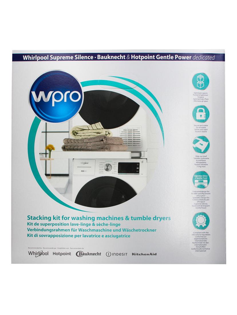 Łącznik pralki z suszarką z półką Whirlpool SKD500 488000728127
