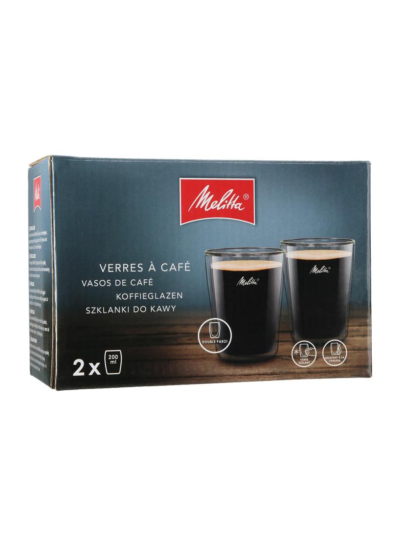 Szklanki termiczne do kawy cappuccino Melitta 200ml (2szt.)