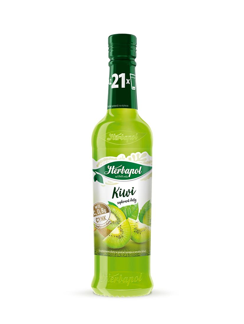 Syrop naturalny Herbapol 420ml (kiwi) - suplement diety