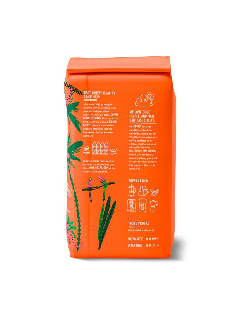 Kawa ziarnista Eduscho Caffe Crema Intense (Limitowana Edycja) 6kg