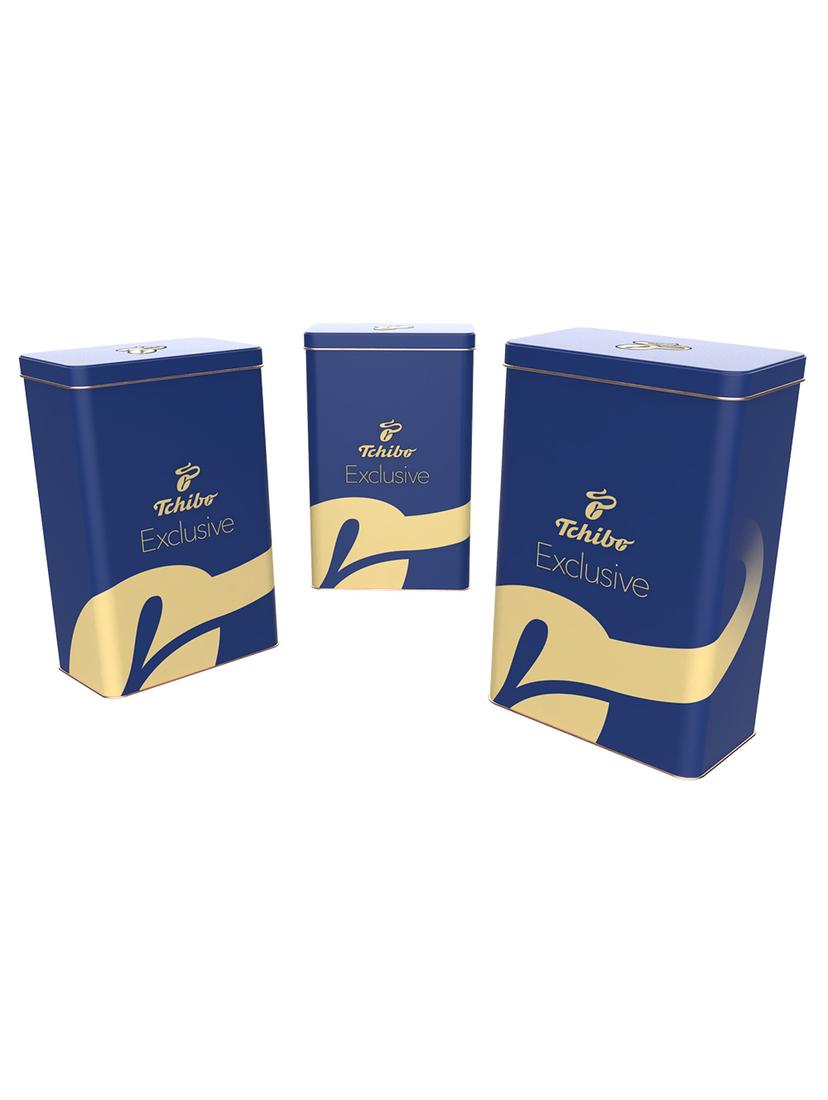 Kawa ziarnista Tchibo Exclusive Good Mood 2kg + puszka na kawę